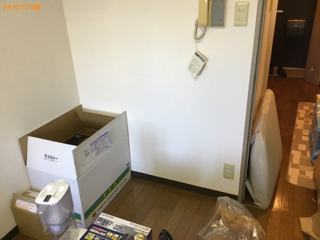 【神戸市中央区】洗濯機、ラック、衣類収納ケース等の回収・処分