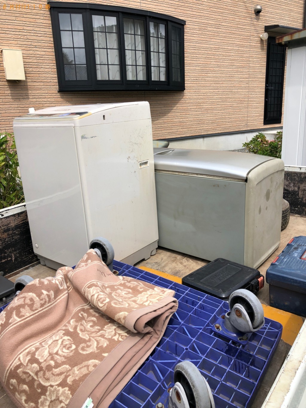 冷蔵庫、洗濯機、メタルラックの回収・処分ご依頼 お客様の声